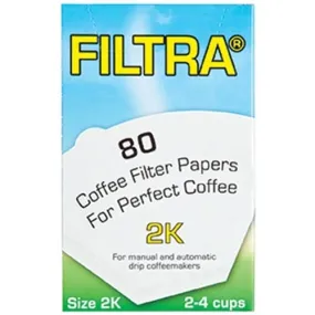 1 x 2 Cone Coffee Filter Papers