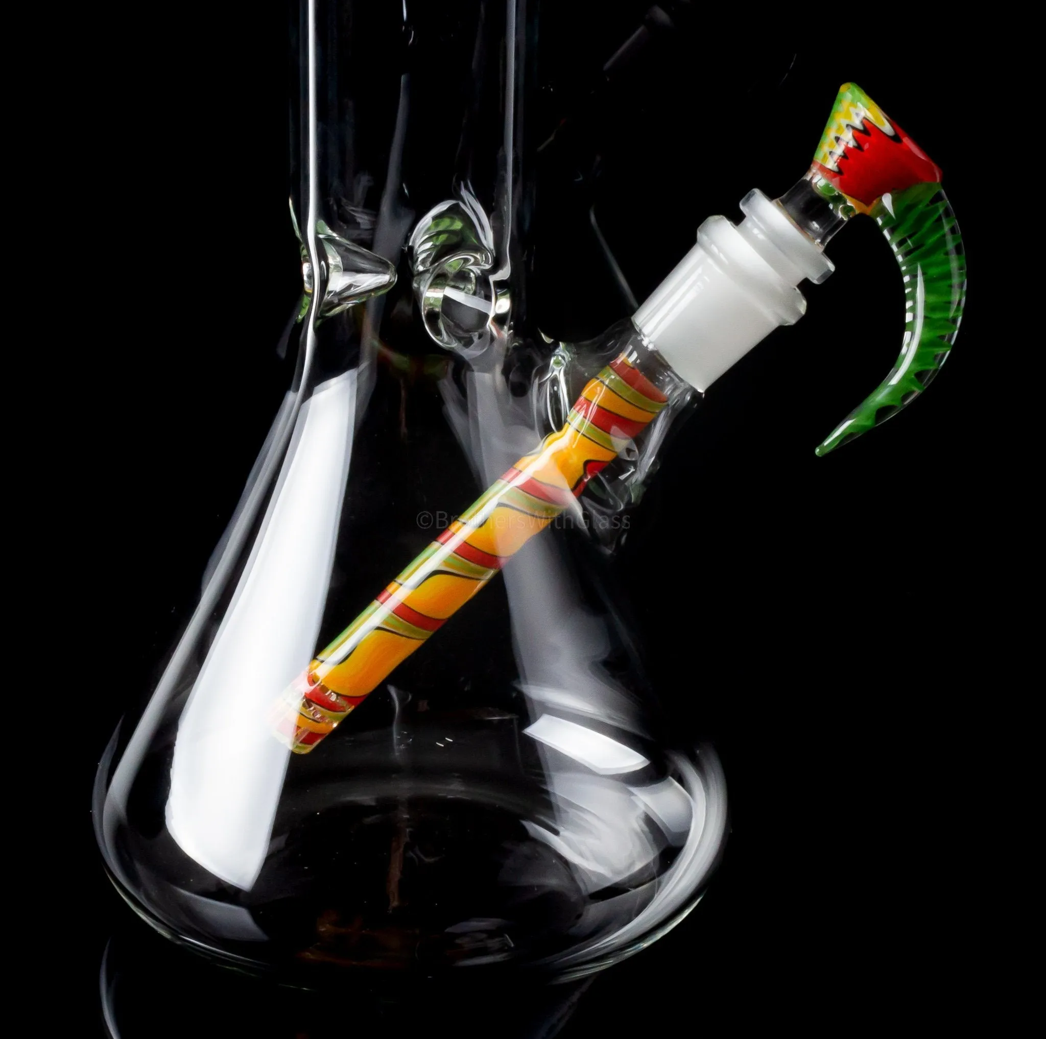 2K Glass Art 14mm Wig Wag Reversal Downstem and Slide Set - Various sizes