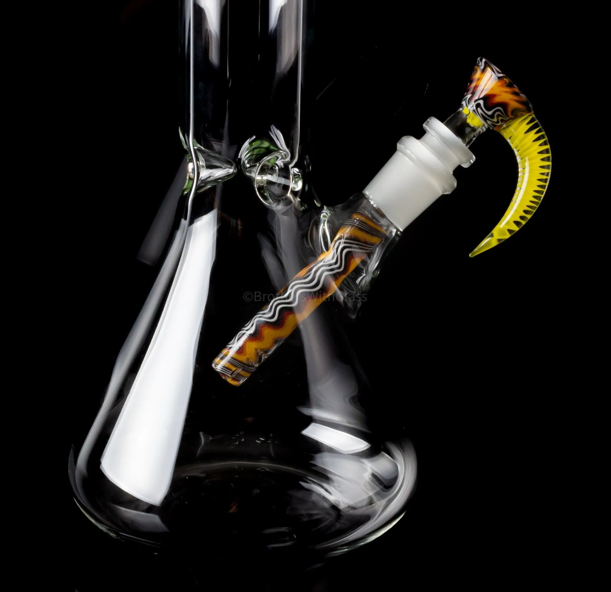 2K Glass Art 14mm Wig Wag Reversal Downstem and Slide Set - Various sizes