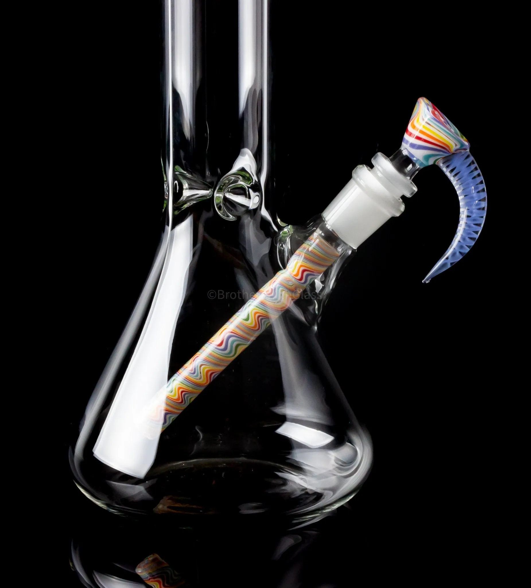 2K Glass Art 14mm Wig Wag Reversal Downstem and Slide Set - Various sizes