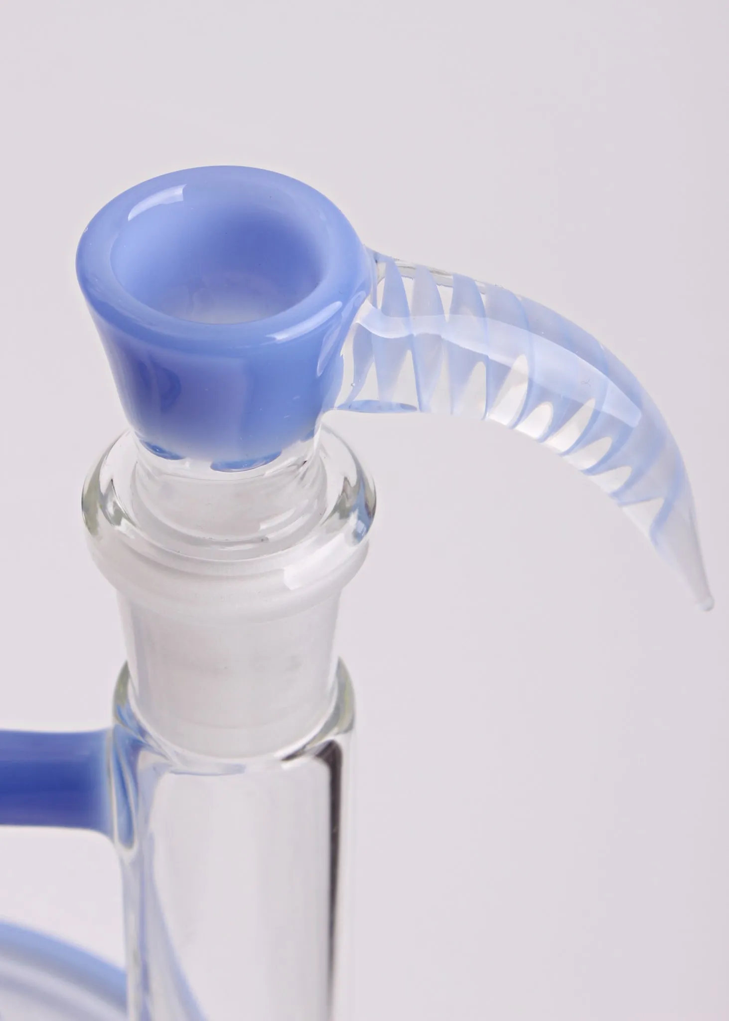 2K Glass Art 18 In Color Triple Stemline Straight Bong