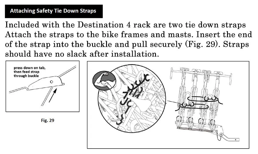 78" SAFETY TIE DOWN STRAP WITH BUCKLE