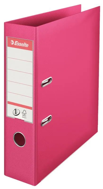 A4 Standard - No.1 Vivida Lever Arch File PP - Fuchsia