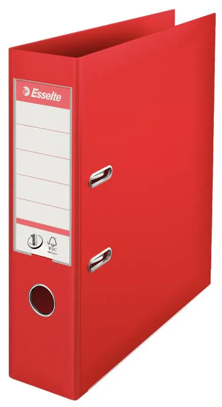 A4 Standard - No.1 Vivida Lever Arch File PP - Red