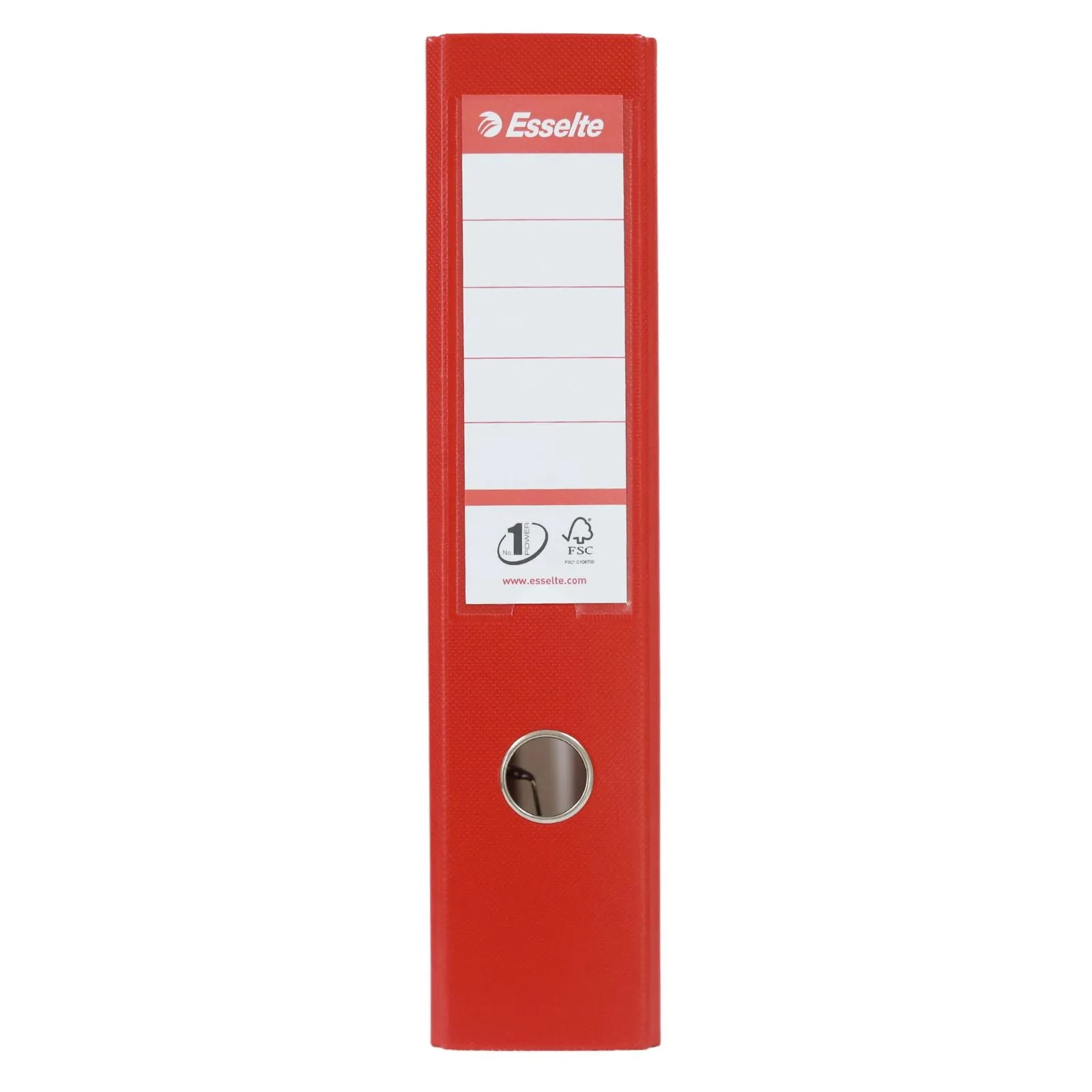 A4 Standard - No.1 Vivida Lever Arch File PP - Red