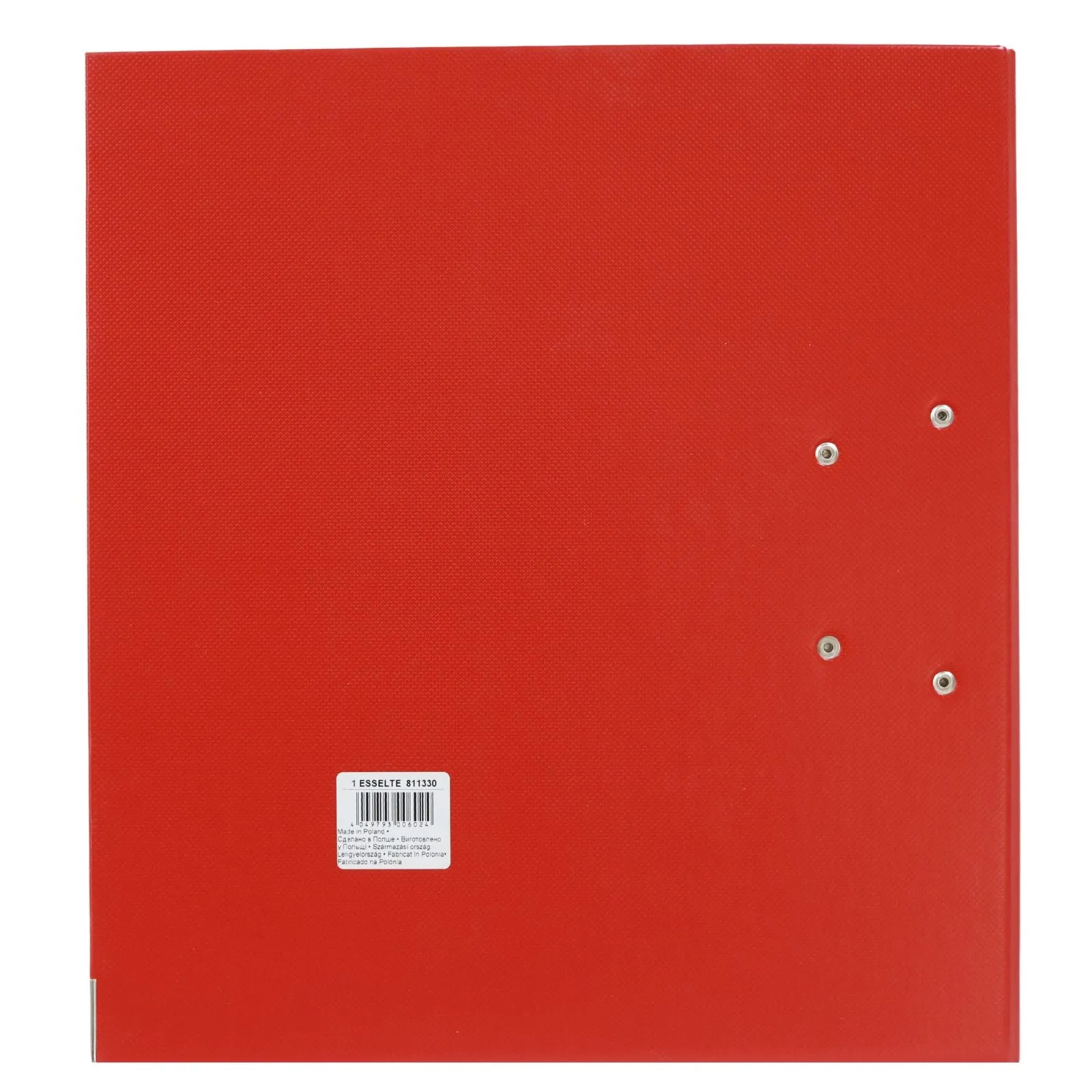 A4 Standard - No.1 Vivida Lever Arch File PP - Red