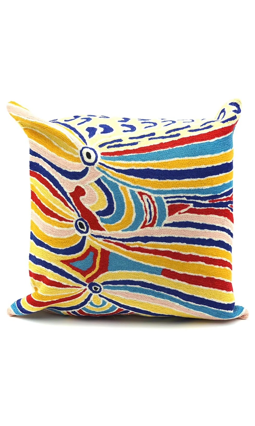 Aboriginal Art Cushion Cover by Liddy Napanangka Walker (2)