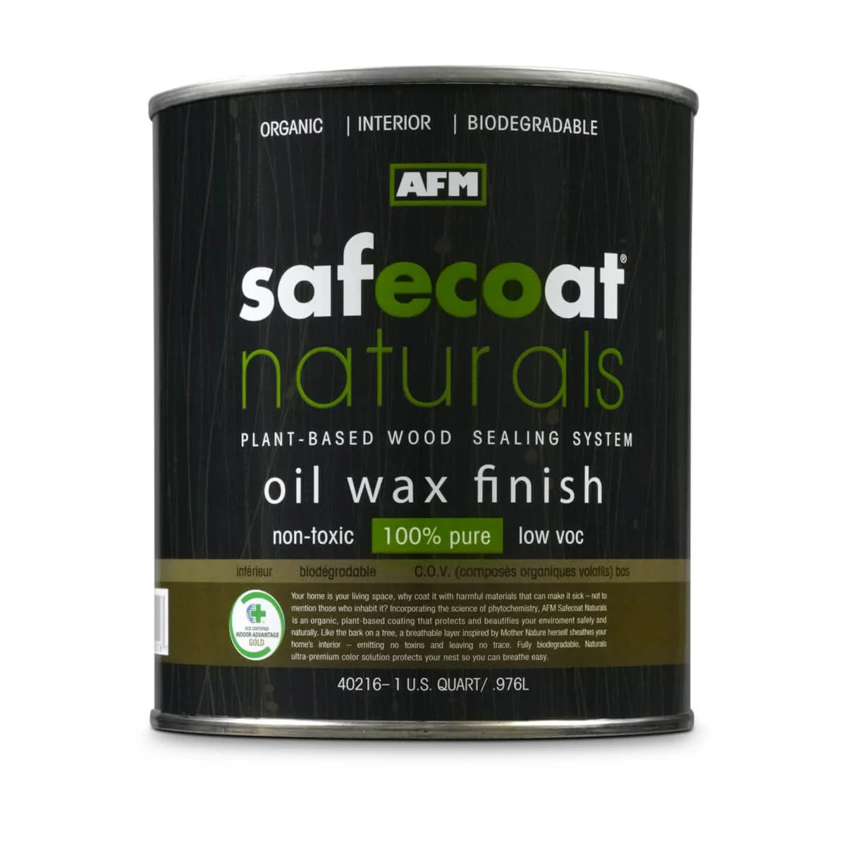 AFM Safecoat Naturals Oil Wax Finish