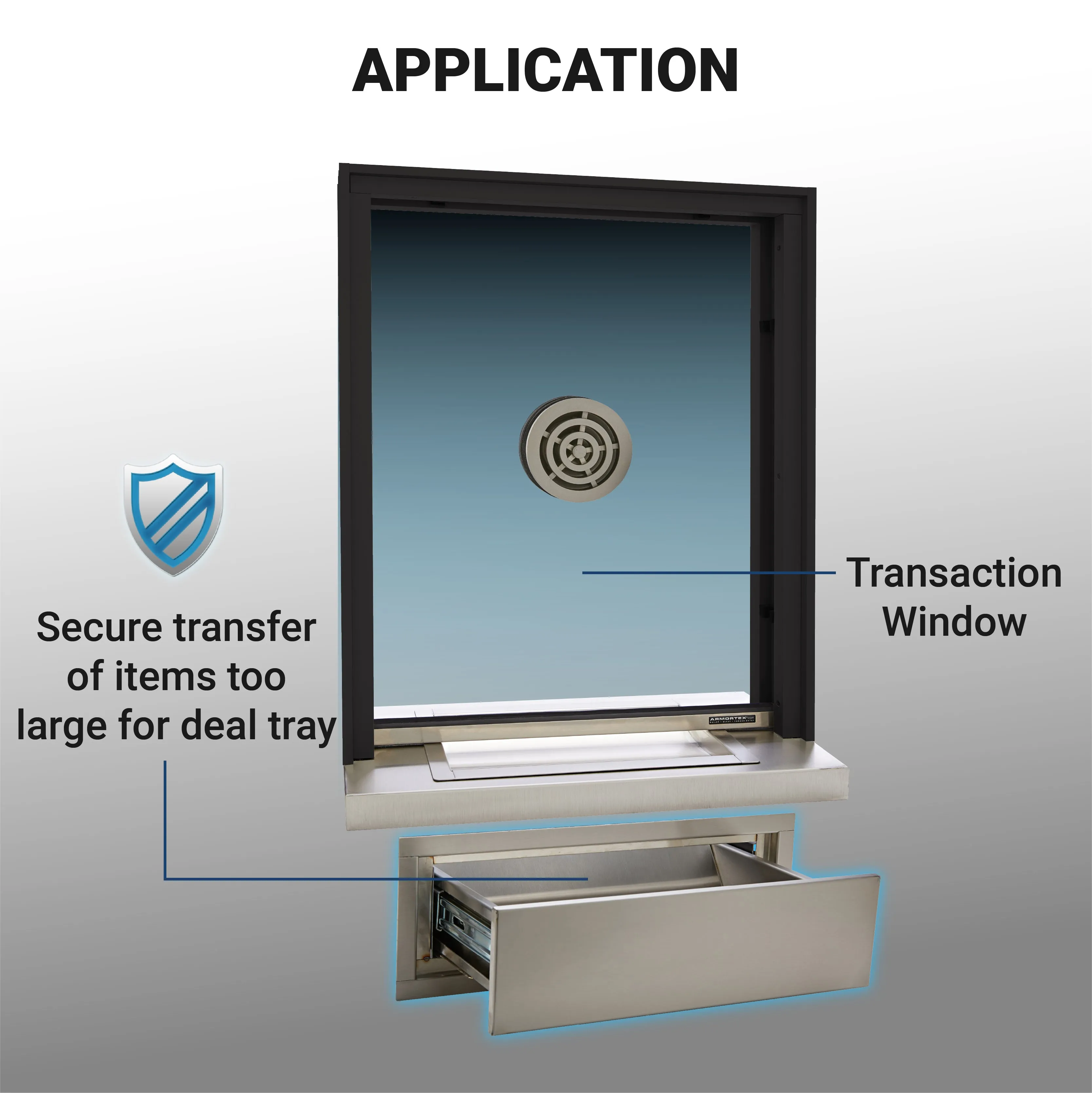 Armortex SS4D Medium 7" High Transaction Drawer