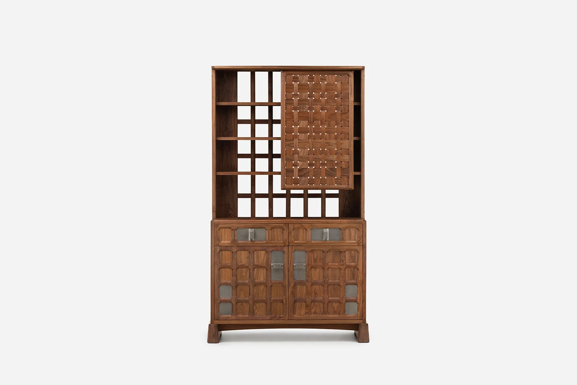 ARTS AND CRAFTS 2-UNIT CABINET