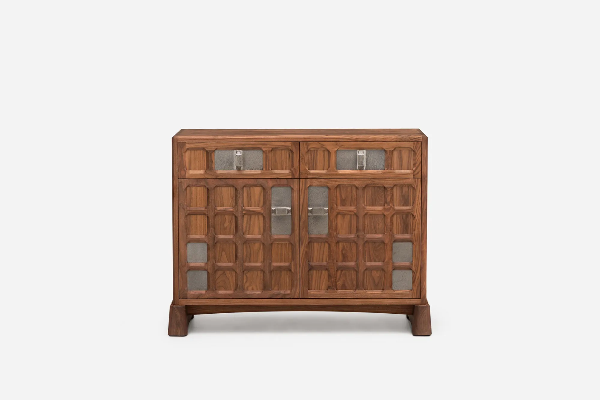 ARTS AND CRAFTS 2-UNIT SIDEBOARD TALL