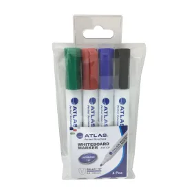 Atlas Bullet Whiteboard Marker Multicolor