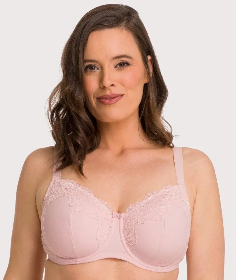 Ava & Audrey Jacqueline Full Cup Underwired Bra 2 Pack - Blush