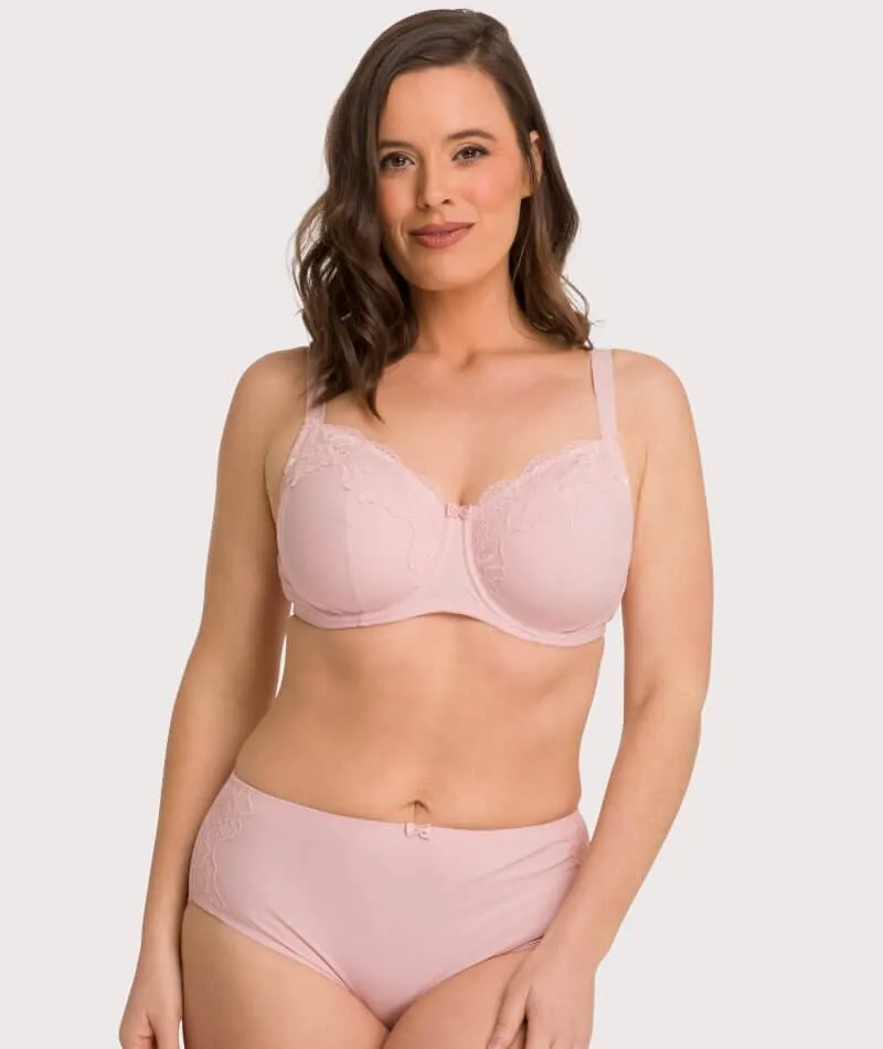 Ava & Audrey Jacqueline Full Cup Underwired Bra - Blush