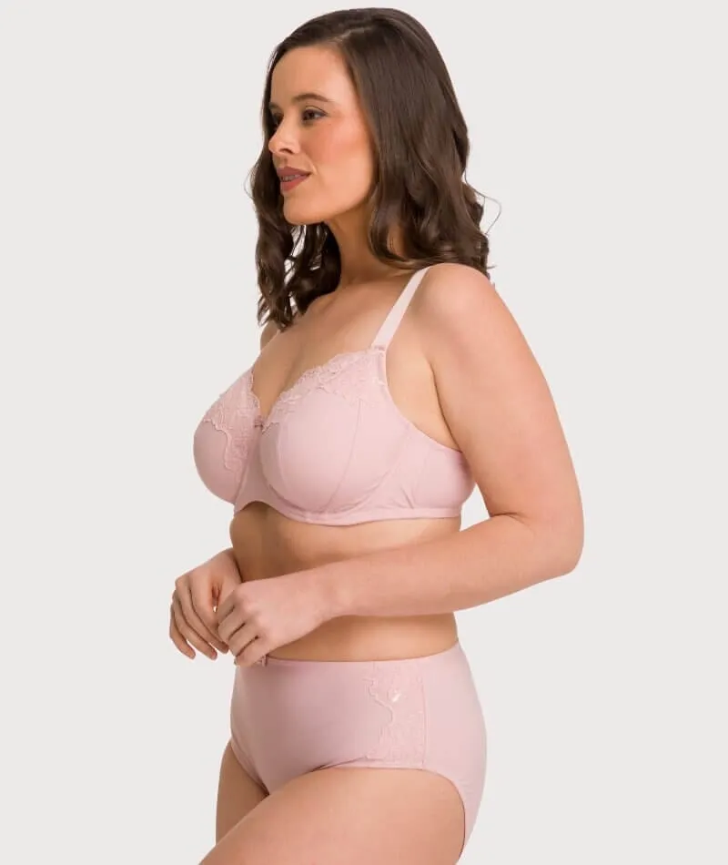 Ava & Audrey Jacqueline Full Cup Underwired Bra - Blush