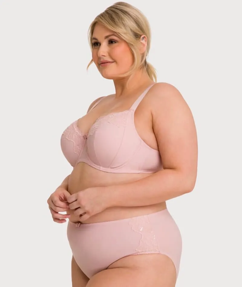 Ava & Audrey Jacqueline Full Cup Underwired Bra - Blush