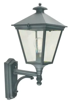 Avenue Black Outdoor Up Wall Lantern - ID 8423