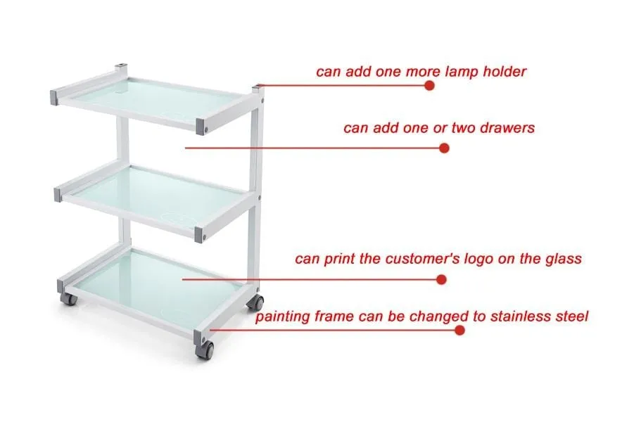 Beli Rolling Trolley Cart with 1 Drawer