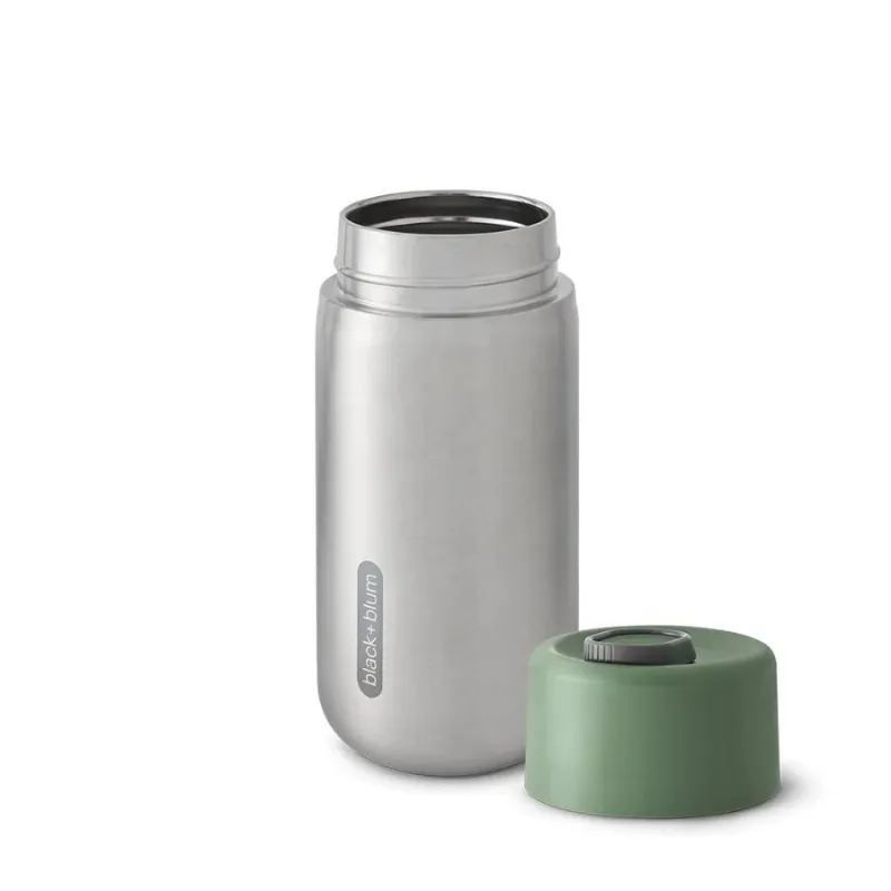 Black & Blum Insulated Travel Mug Stainless Steel Olive 340ml