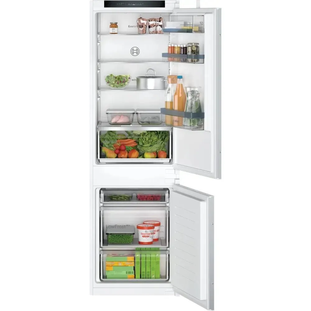 Bosch KIV86VSE0G Integrated 60/40 Fridge Freezer with Sliding Door Fixing Kit - White