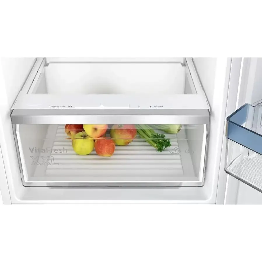 Bosch KIV86VSE0G Integrated 60/40 Fridge Freezer with Sliding Door Fixing Kit - White