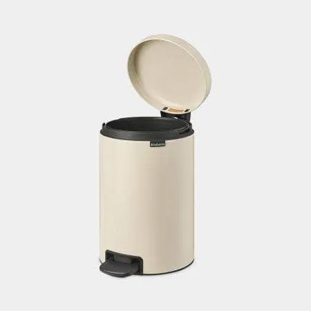 Brabantia Newlcon Pedal Bin 12 Litre - Soft Beige