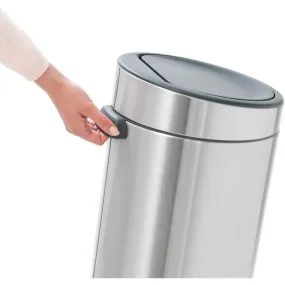 Brabantia Touch Bin 30L - Brilliant Steel