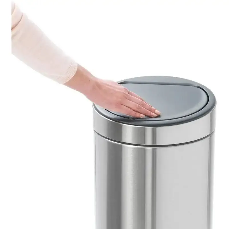 Brabantia Touch Bin 30L - Brilliant Steel