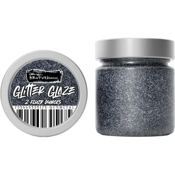 Brutus Monroe Glitter Glaze - Gun Metal