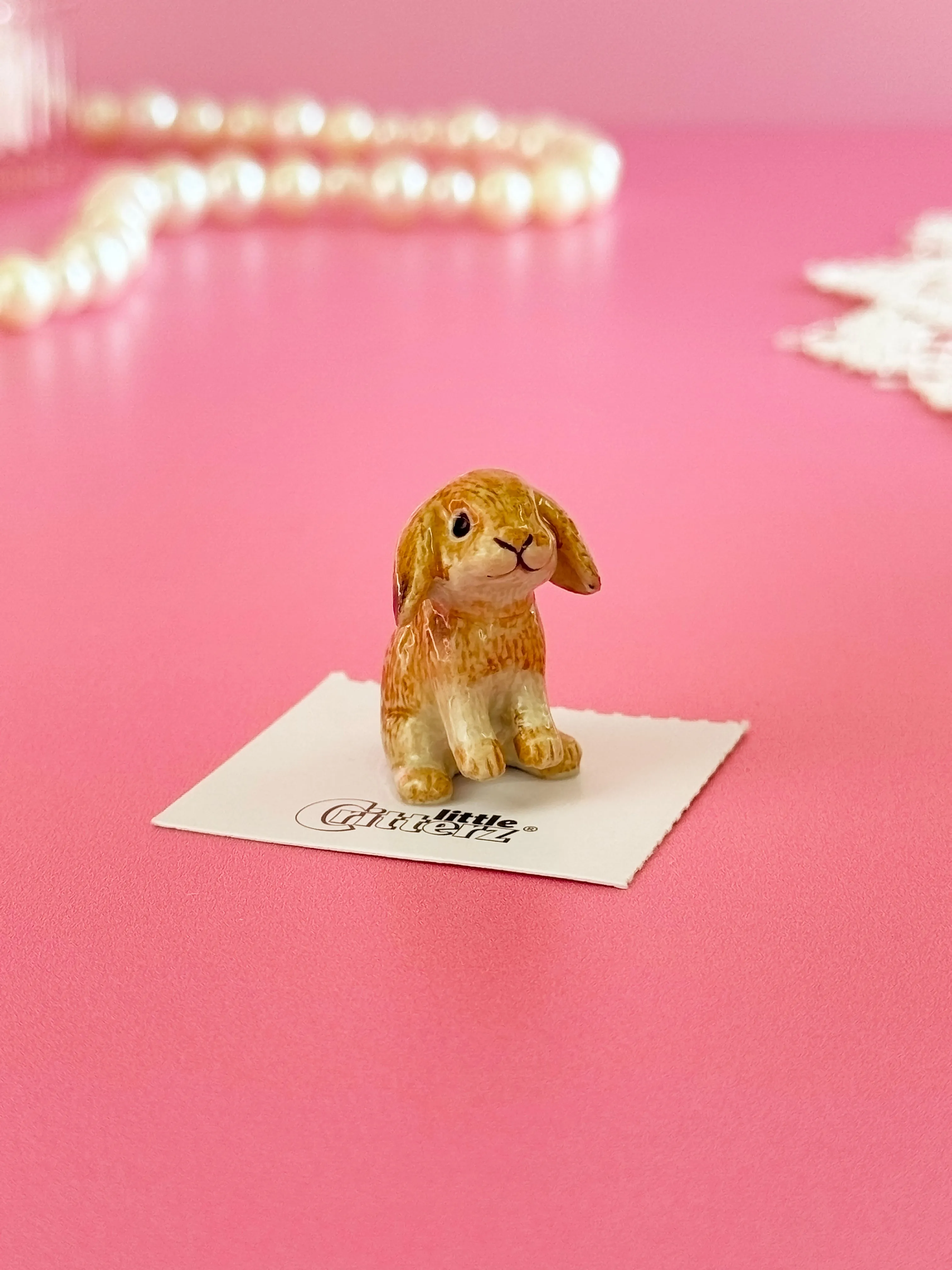 Bunny Mini Porcelain Figurine