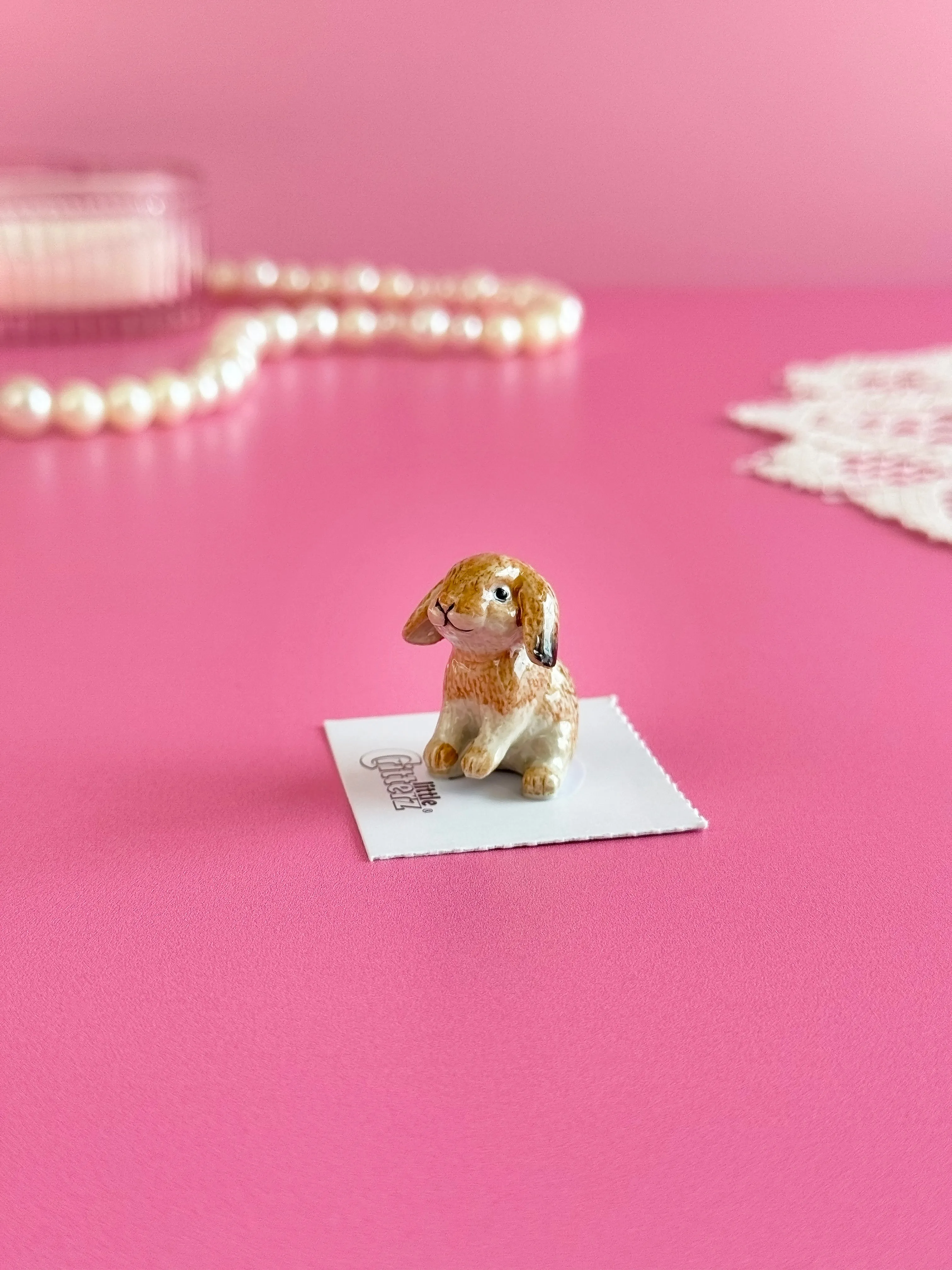 Bunny Mini Porcelain Figurine