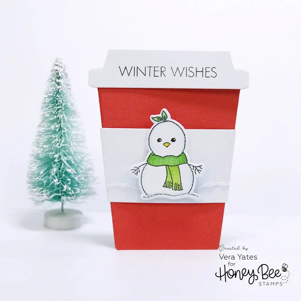 Coffee Cup Gift Card Holder - Honey Cuts