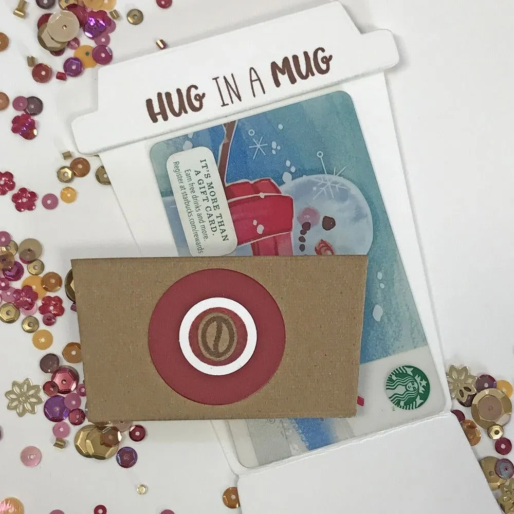 Coffee Cup Gift Card Holder - Honey Cuts