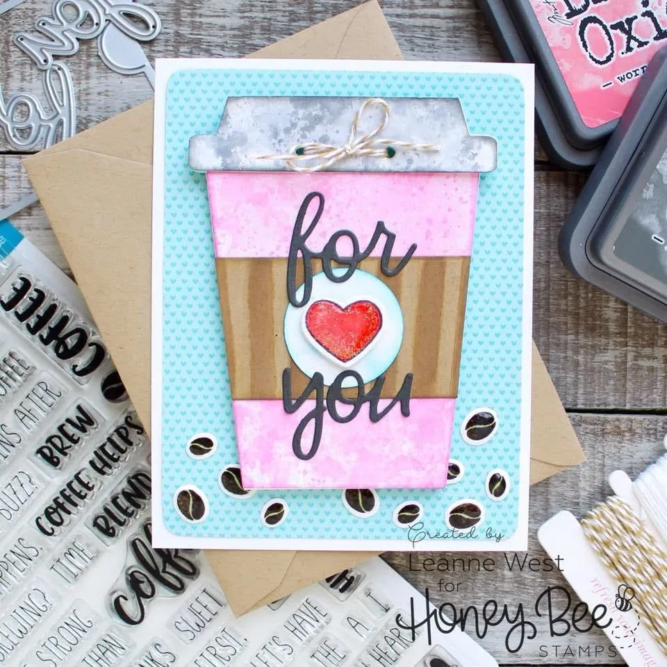 Coffee Cup Gift Card Holder - Honey Cuts