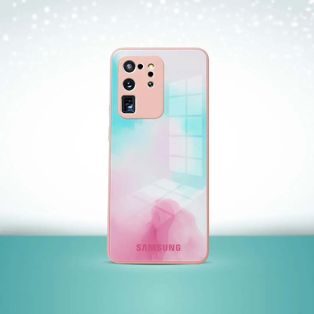 Colorful Wave Glass Phone Case - Samsung