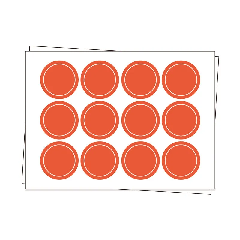 Custom Circle Sheet Labels