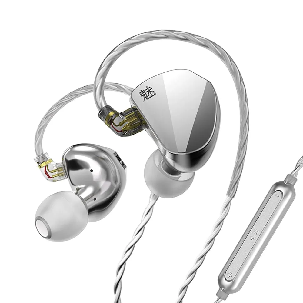 CVJ Mei 1DD   2BA Knowles Balanced Armature Hybrid In-Ear Earphone