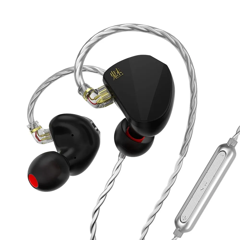 CVJ Mei 1DD   2BA Knowles Balanced Armature Hybrid In-Ear Earphone