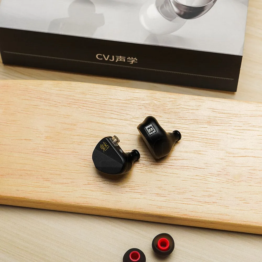 CVJ Mei 1DD   2BA Knowles Balanced Armature Hybrid In-Ear Earphone