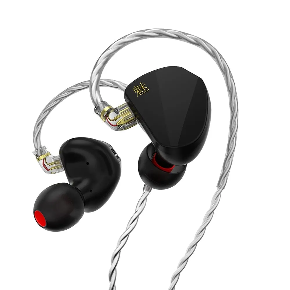 CVJ Mei 1DD   2BA Knowles Balanced Armature Hybrid In-Ear Earphone