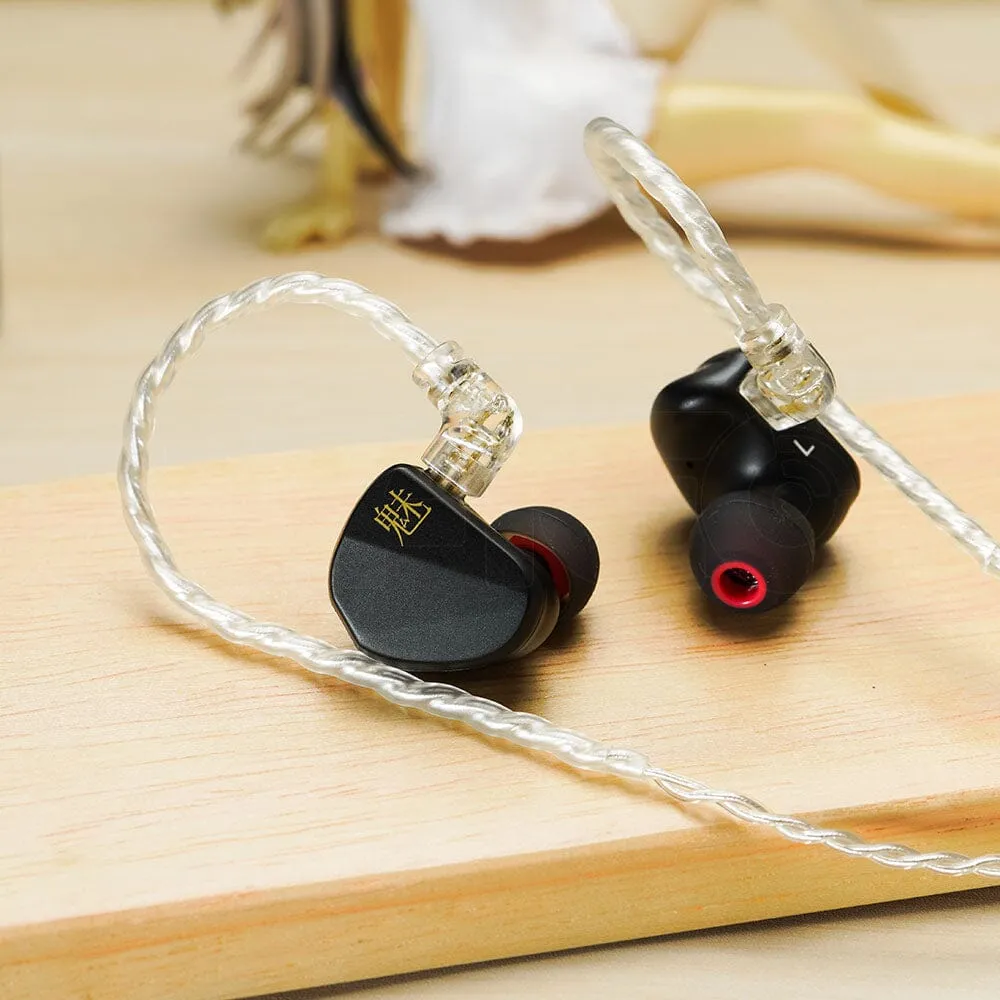 CVJ Mei 1DD   2BA Knowles Balanced Armature Hybrid In-Ear Earphone