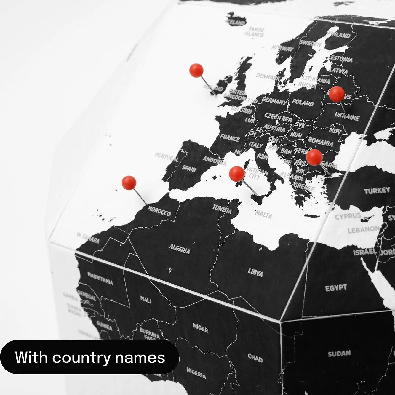 DEARWORLD WORLD MAP