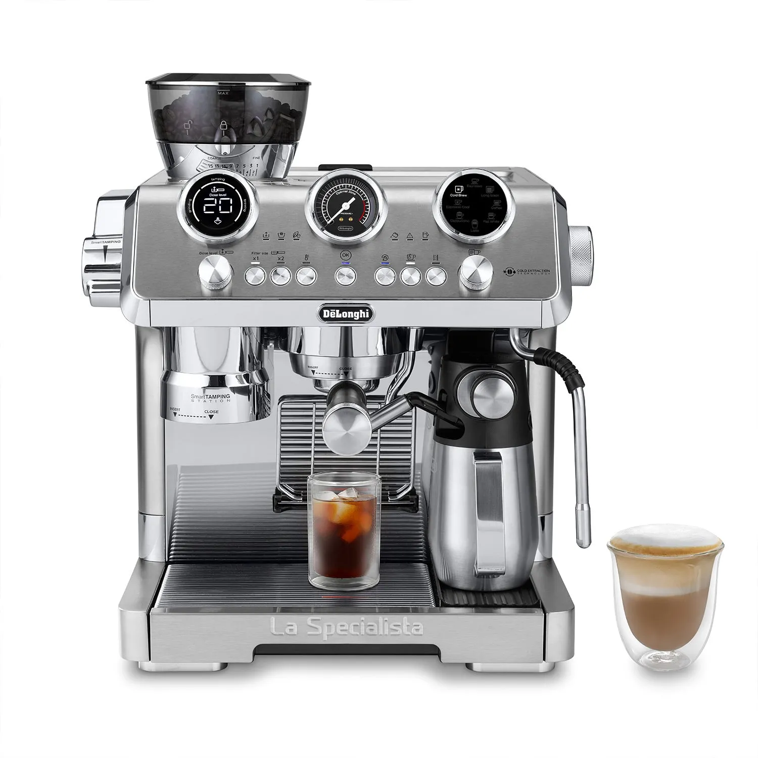 DeLonghi La Specialista Maestro Semi-Automatic Espresso Machine #EC9885M