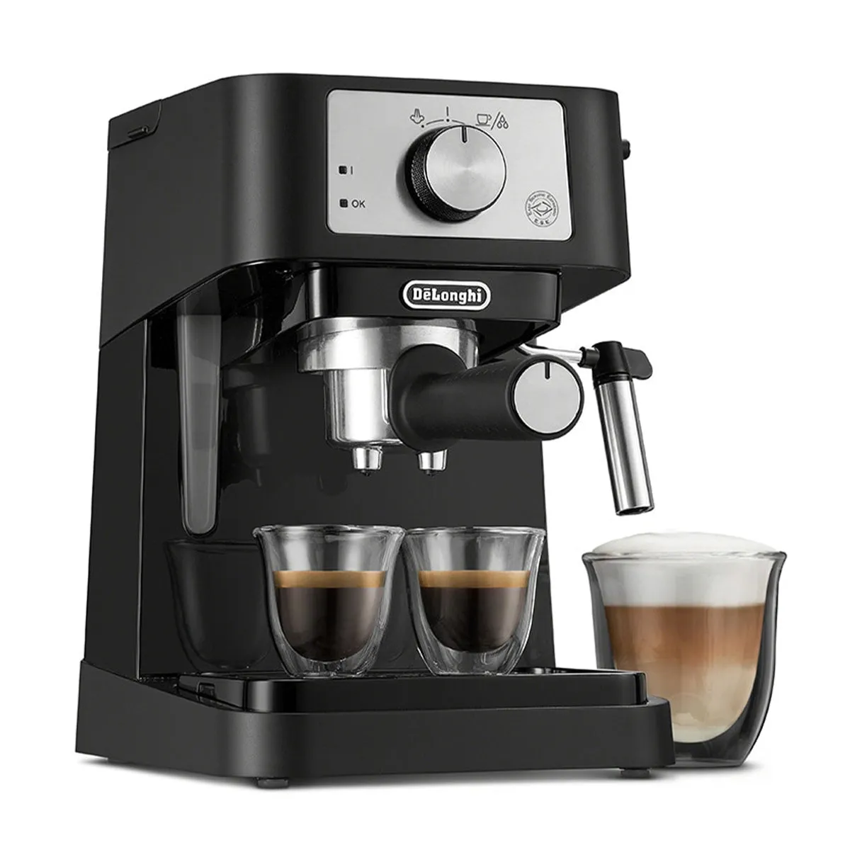 DeLonghi Stilosa EC260BK Espresso Machine, Black