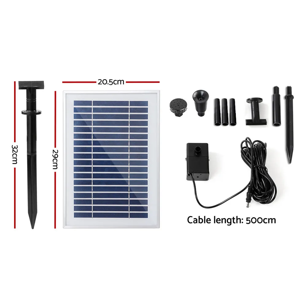 Energy-Efficient Solar Pond Pump, 4.6FT Lift, Gardeon