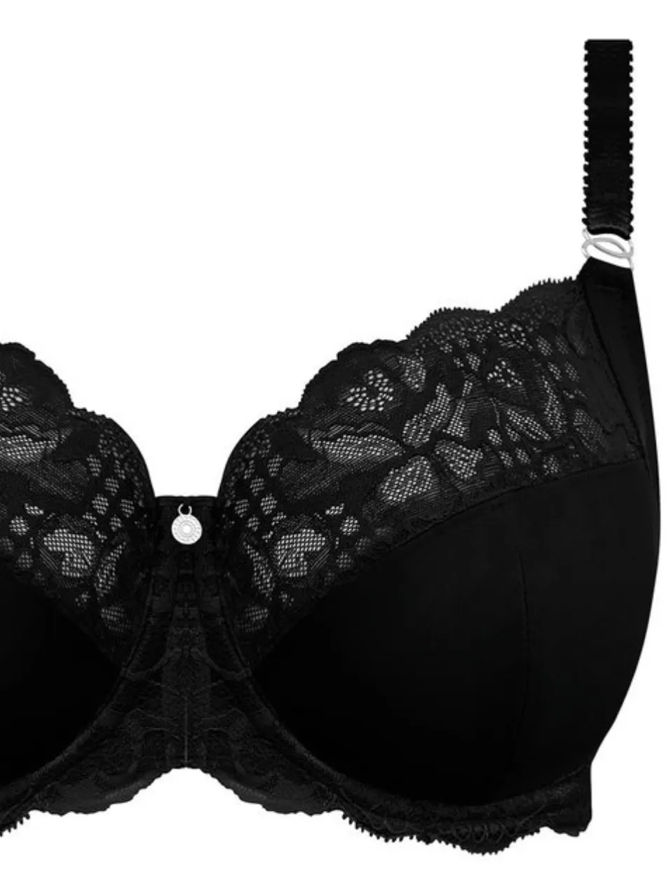 Fantasie Reflect Underwire Side Support Bra, Black | Black Fantasie Bra