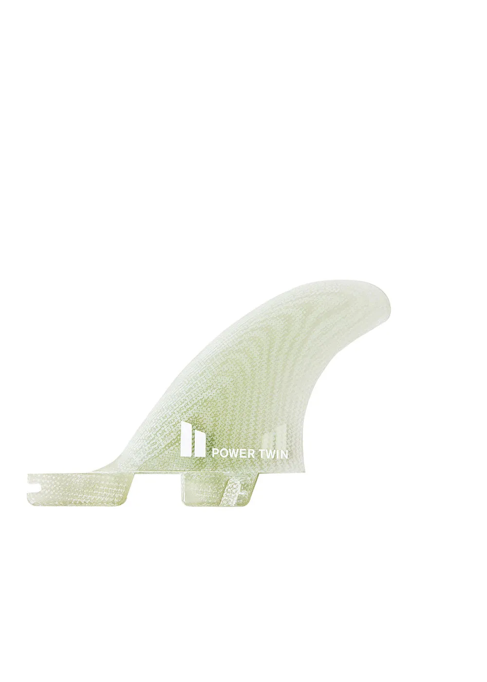 FCS II Power Twin 1 PG Surfboard Fins