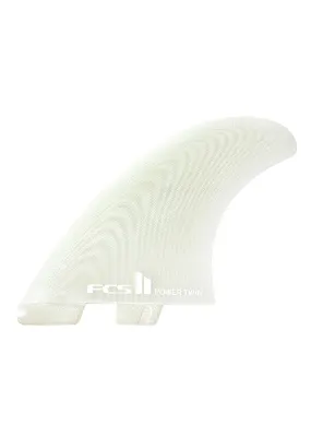 FCS II Power Twin 1 PG Surfboard Fins