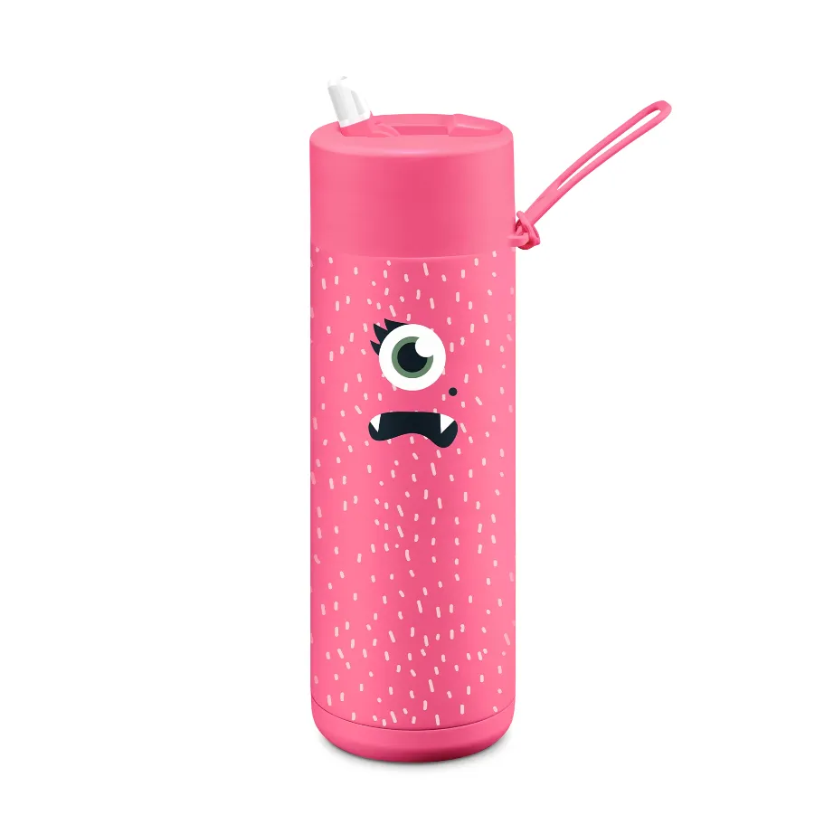 Frank Green Frankster Bottle 595ml - Neon Pink Piper