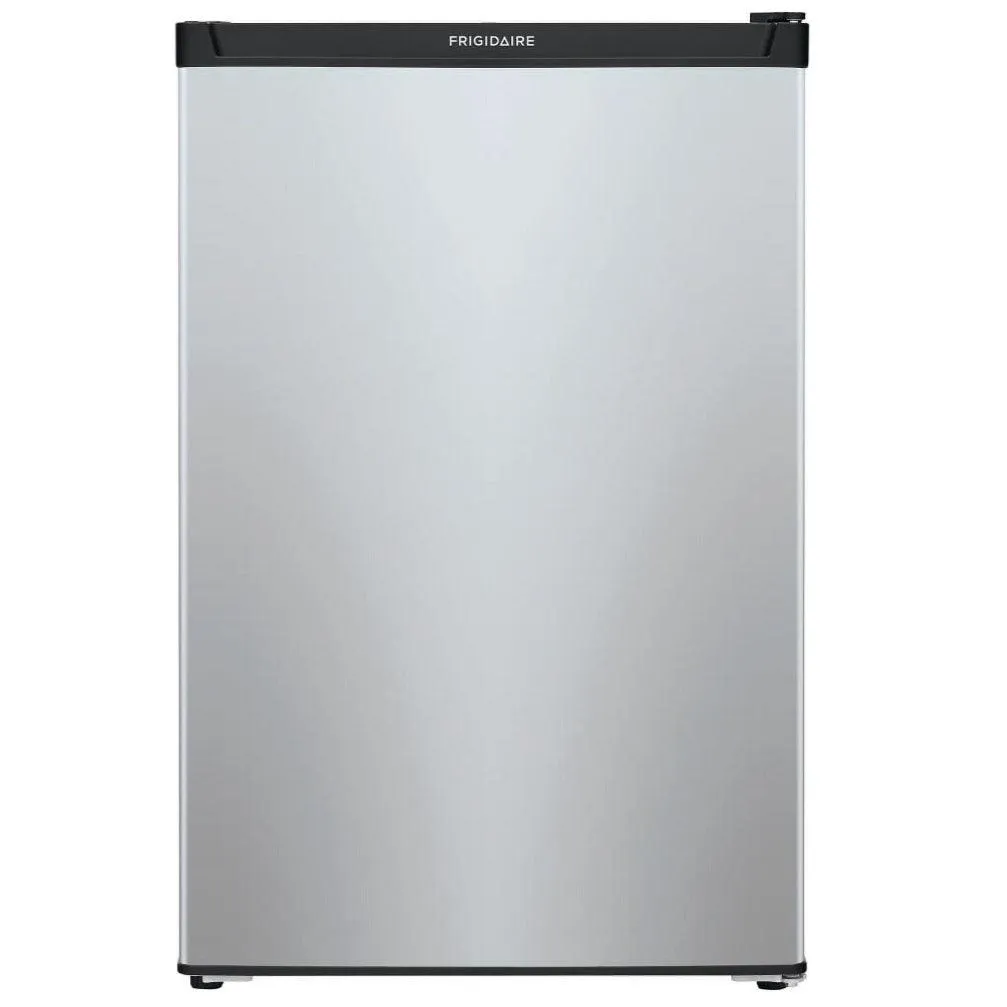 Frigidaire Mini Fridge with Top Freezer - 4.5 Cu. Ft. - Silver